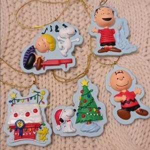 PEANUTS Hallmark Holiday Ornament Box Set Of 5